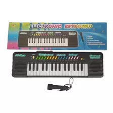 Teclado Infantil Musical 32 Teclas C Microfone 48 Cm