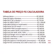 Fg Calculadora Carga Gm5, Bc E Ecu E80,e83,e84,e98,edc16c39