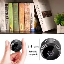 Mini Camera Ip Espiã Wifi A9 Magnética Bateria Portatil Cor Preto