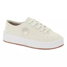 Sapato Feminino Moleca Moda Microfuros Casual Original 101