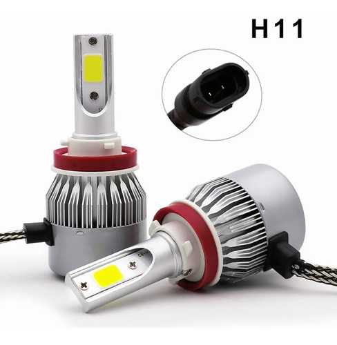 Kit De Focos Led H9 H11 Para Nissan Ford Chevy Buick Dodge Foto 2