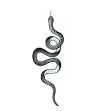 Tatuagem Temporária Cobra Serpente C9955