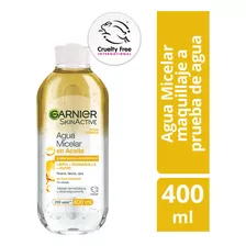 Agua Micelar En Aceite Garnier Skin Active 400ml Tipo De Piel Todo Tipo De Piel