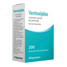 Ventoxiplus® Aerosol Inhalador Bucal | 200 Dosis