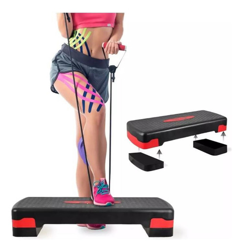 Plataforma Step Fitness de Aerobicos O'Live l Envió GRATIS + 10% Dto