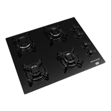 Cooktop A Gás Brastemp Ative 4 Bocas Preto Bivolt