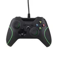 Control Alámbrico Compatible Con Xbox One Negro/verde
