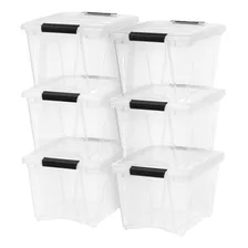 Iris 6 Almacenamiento Caja Contenedor Set Recipiente Grande