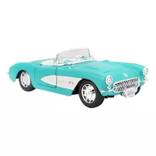 Auto Colección Maisto 1957 Chevrolet Corvette Escala 1:24 