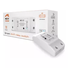 Interruptor De Relé Inteligente Nexxt Wifi Nhe-r100 White