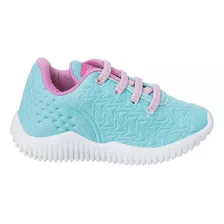 Tênis Infantil Feminino Color Pé Com Pé Casual Meninas 