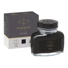 Vidro De Tinta Para Caneta Tinteiro Parker Quink Preto 57ml