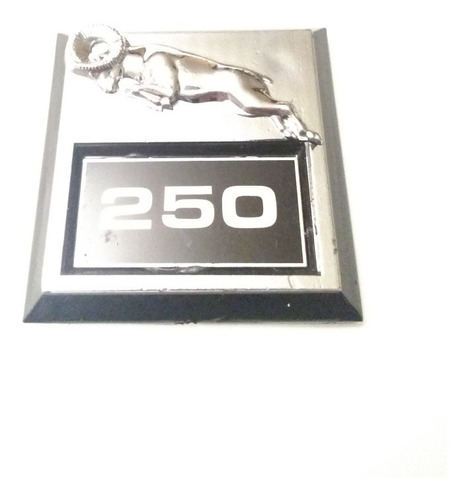 Emblema Dodge Ram Charger 250 Lateral 1980 Al 1993 Foto 8