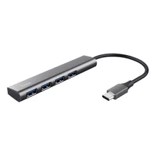 Hub Usb 3.2 Gen 1 4 Puertos Aluminio Trust Halyx 24948