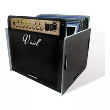 Porta Disco De Vinil Modelo Amplificador