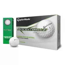 Pelotas Bolas De Golf Tm21 Rocketballz Speed Ddz Blanco