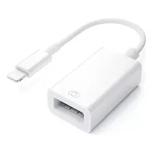 Cabo Otg Usb Compatível Com iPhone E iPad Pendrive Teclado Le-0158