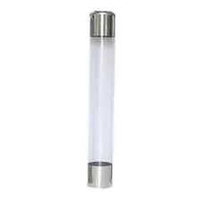 2 Dispenser Acrilico Inox Porta Copo Descartavel Agua 200ml