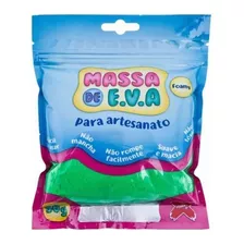 Massa De Eva Verde Escuro Para Artesanato 50g Slime Make+