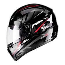 Capacete F9 Fly City Vermelho Preto Promoção