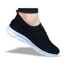 Kit 3 Tênis Meia Slip On Novo Academia Masculino Feminino