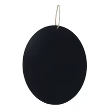 Lousa Blackboard 25cm Oval Sisal Lembrancinha Quadro Negro