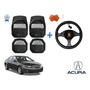 Tapetes 3d Logo Acura + Cubre Volante Tlx 2022 2023 2024