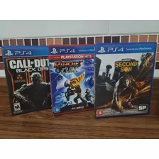 Mini Lote | 3 Jogos Mídia Fisica Playstation 4 