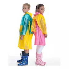 Poncho Capa Impermeable Para Niños Lluvia - Alta Calidad