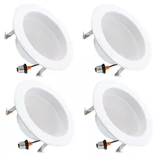 Luz Led Regulable De 4 Pulgadas, 850 Lúmenes, 4000k Bl...