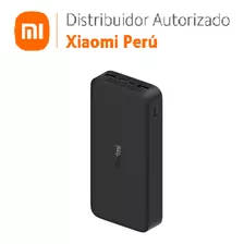 Xiaomi Redmi 18w Fast Charge Power Bank 20000mah Black Color Negro