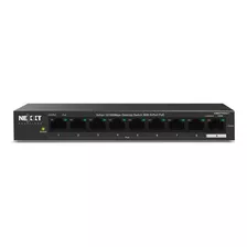 Switch Poe Nexxt Vertex900+ 9 Puertos 10/100 Mbps