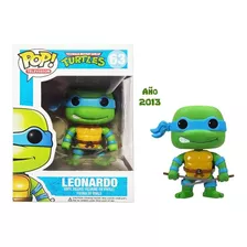 Leonardo Funko Pop No. 63 Turtugas Ninja Año 2013 Original