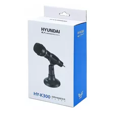 Micrófono Alambrico Hyundai Para Pc Plug 3.5mm