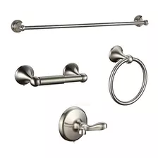 Juego De Accesorios De Baño, 4 Piezas, Marca Pyle