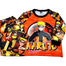 Pijama Pantalon Y Remera Manga Larga Naruto Varios Diseños!!