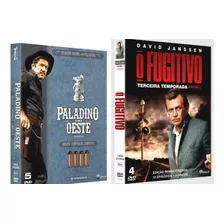 Box Dvd Paladino Do Oeste 4ª Temporada + Fugitivo 3ª Temp V1