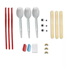 Kit Completo Diy Para Montar 3 Garfinhos - Forky Toy Story 4