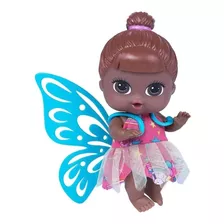 Boneca Menina Mini Fada Fadinha Baby Alive Collection Negra