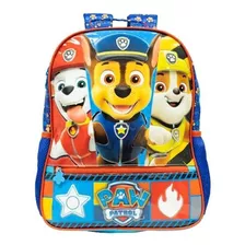 Mochila Infantil Escolar Patrulha Canina Azul 10793