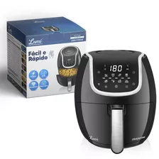 Fritadeira Eletrica Air Fryer Digital 6.5 Litros 1700w 220v Sem Oleo Facil E Rapido Rfe:7301 Lumi 1ª Linha