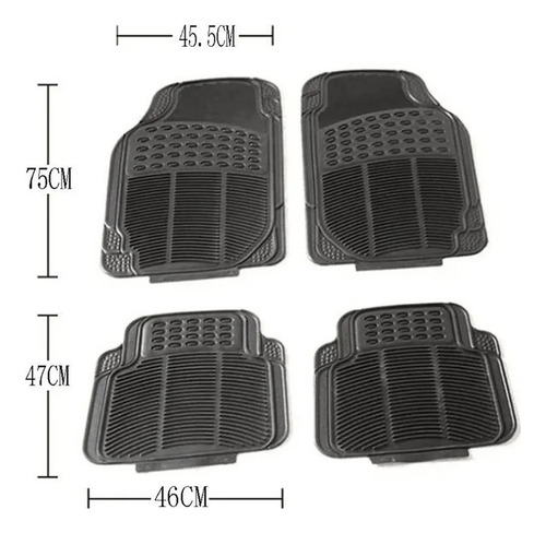 Pisos De Goma De Auto Fr03 Jaguar X Type 04/09 2.0l Foto 8