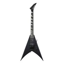 Guitarra Elétrica Jackson Js Series King V Js32 De Choupo Gloss Black Brilhante Com Diapasão De Amaranto