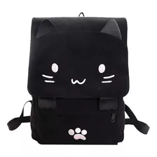 Mochila Kawaii Con Estampado De Gato, Mochilas The Cat Para