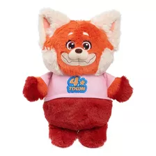 Peluche Disney Pixar Turning Red Panda Rojo Con Luz Y Sonido