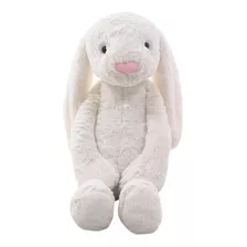 Coelho Branco Orelhudo Com Peso 40cm - Pelúcia