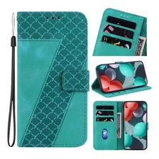 Teléfono Caso Para iPhone 13 Pro Patrón En Relieve Cartera