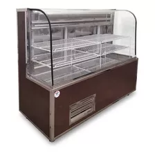 Heladera Panadera Pastelera Vidrio Curvo 1,25 M Nueva