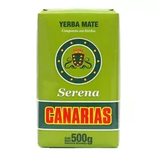 Erva Mate Chimarrão Canarias Serena 500g Uruguaia Pura Folha