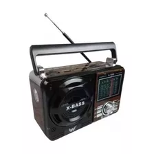 Rádio Bass Retro Vintage Caixa De Som Usb Mp3 1088 Bluetooth